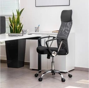 MI Kreslo LINCOLN čierno-sivé