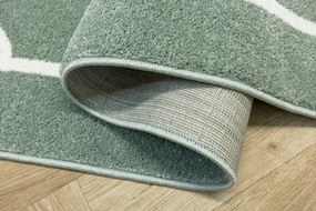 Koberec Lima 6333B zelený / krémový, ihrisko
