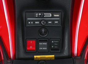 Ramiz Rýchle koleso Quad Vehicle Červená