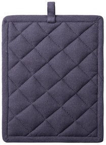 Oceľová sivá bavlnená chňapka 19 x 24 cm – Basic Ambiente - 596408