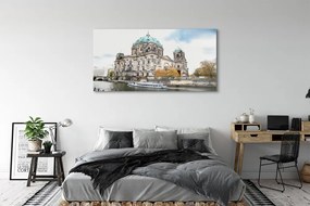Obraz na akrylátovom skle Nemecko berlin cathedral river 140x70 cm