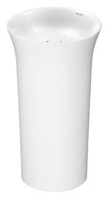 Duravit White Tulip - Umývadlo voľne stojace Ø 500 mm, biela 2703500070