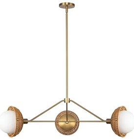 Alora Mood ALM-PERTH3-GD - Luster na tyči PERTH 3xE14/40W/230V zlatý