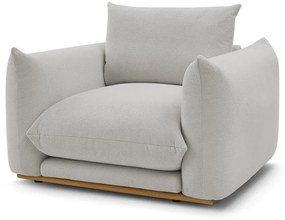 Svetlosivé kreslo Ernest – Bobochic Paris