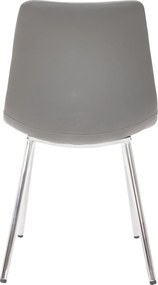 2 x Jídelní židle Hawaj CL-18062 tmavě šedá