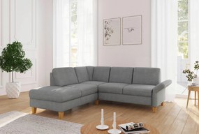 XXXLutz ROHOVÁ SEDAČKA, textil, sivá Sit & More - Sedačky - 000144016178