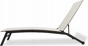 Garden Line ZÁHRADNÁ LEHÁTKO 195x63x90cm BEŽOVÁ *0692