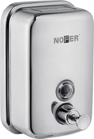 NOFER NOFER, Dávkovač mydla 600ml, lestená nerez, 03001.06.B