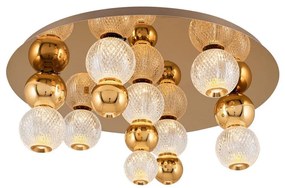 LED stropné svietidlo CREMONA LED/37W/230V 3000K zlaté