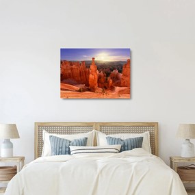 Sklenený obraz - Národný park Utah (70x50 cm)