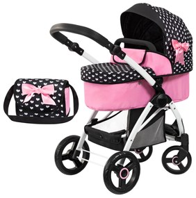 Bayer Design Kombinovaný kočík pre bábiky City Max (čierna)  (100378301)