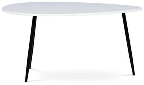 Odkladací stolík 100 x 60 cm, biela