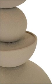 Okrúhly odkladací stolík so sklenenou doskou ø 40,5 cm Dune – Mauro Ferretti