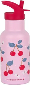 Nerezová fľaša na pitie čerešne