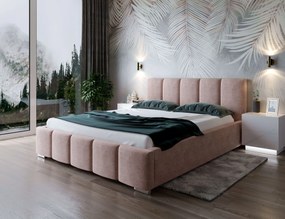 Čalúnená manželská posteľ ALI 140x200 cm