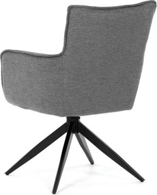 Jedálenská stolička sivá DCH-P3170 GREY2