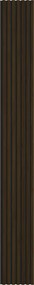 Mexen Lam-B, stenové lamely 275 × 31,5 cm, HDF doska 4 mm, wenge, S100-275317-2812-071