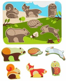 Lucy & Leo puzzle lesné zvieratká LL225