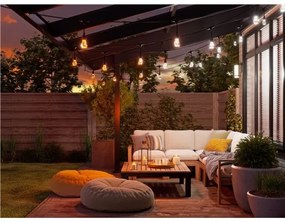 Nanoleaf NF084K02-20SLO - LED RGBWIC Stm. reťaz GIRLANDA 20xLED 15m Wi-Fi IP65