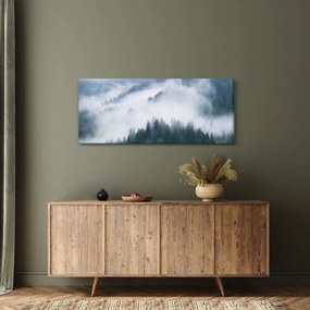 Obraz - Stromy v hmle (120x50 cm)