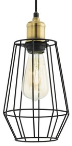 Eglo 49791 - Závesné svietidlo DENHAM 1xE27/60W