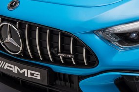 LEAN CARS Mercedes AMG SL63 modro lakovaný batériový automobil