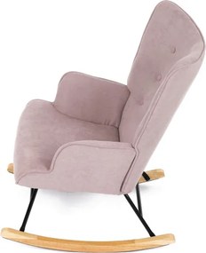 Hojdacie kreslo ružové AK-371 PINK2