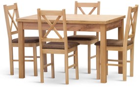 Stima stôl Udine Odtieň: Wengé, Rozmer: 120 x 80 cm