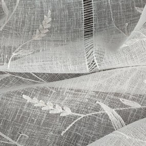 ZÁCLONA NA KRÚŽKOCH MELODY 140X250 CM VZOROVANÁ