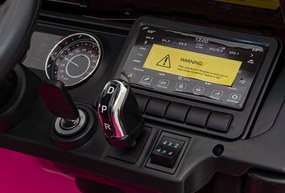 Ramiz Auto Jeep Wrangler Rubicon ružové