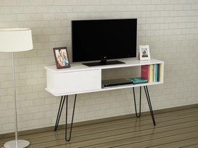 TV stolek LARA 120 cm bílý