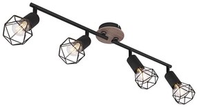 Globo 54802S-4H - Bodové svietidlo XARA 4xE14/40W/230V