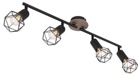 Globo 54802S-4H - Bodové svietidlo XARA 4xE14/40W/230V