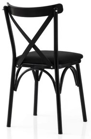 Sada jedálenských stoličiek Ekol Black and Black,2 ks