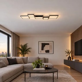 BRILAGI - LED Stropné svietidlo SHIFT LED/42W/230V 4000K 47,5x122 cm čierna