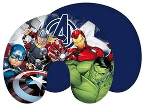 Jerry Fabrics Cestovný vankúšik Avengers "Heroes", 28 x 33 cm