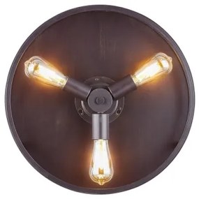 FANAWAY 212927 - LED Stropný ventilátor CLASSIC 3xE27/4W/230V čierna + DO