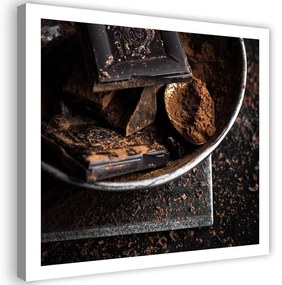 Gario Obraz na plátne Horká čokoláda a kakao Rozmery: 30 x 30 cm