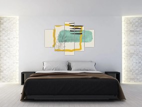 Obraz - Abstraktné listy N⁰2 (150x105 cm)