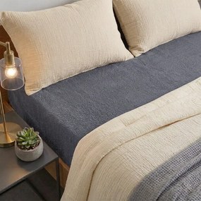 4Home froté prestieradlo IDEAL antracit, 90–100 x 200 cm, 90–100 x 200 cm