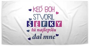 Sablio Uterák Keď Boh stvoril šéfky - 70x140 cm