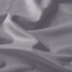 Biante Zamatový štvorcový obrus Velvet Prémium SVP-013 Sivý 140x140 cm