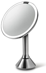 Kozmetické zrkadlo s osvetlením/zväčšovacie (5x) ø 20 cm Sensor – simplehuman