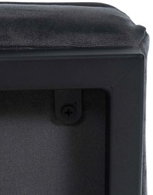 Design-Shop Kreslo Avon lounger - zamat - Sivá