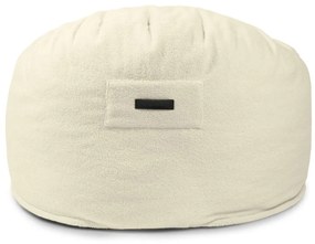 Hnedý detský sedací vak z textílie buklé Om 85 – SLOWDOWN