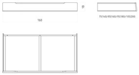 Zásuvka pod posteľ v prírodnej farbe Twig – The Beds