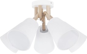 TK-LIGHTING Stropný prisadený päťramenný luster TIMON, 5xE27, 60W