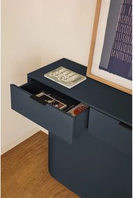 Antracitový konzolový stolík 36x100 cm Totem – Teulat