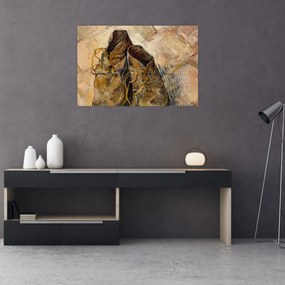 Obraz - Vincent van Gogh, Shoes, reprodukcia (90x60 cm)