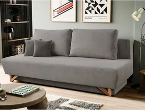 Rozkladacia pohovka Atlanta, hnedo-šedá štruktúrovaná látka%